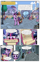 Size: 1750x2700 | Tagged: safe, artist:sirzi, artist:true line translators, imported from derpibooru, twilight sparkle, alicorn, pony, comic:talisman for a pony (pt), comic, crossover, female, jackie chan adventures, mare, portuguese, translation, twilight sparkle (alicorn)