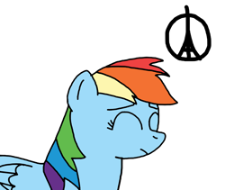 Size: 1900x1600 | Tagged: safe, artist:elmarcosluckydel96, artist:ultra-shounen-kai-z, imported from derpibooru, rainbow dash, female, logo, solo, stand with paris