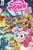 Size: 1054x1600 | Tagged: safe, artist:andypriceart, idw, imported from derpibooru, applejack, gummy, pinkie pie, princess luna, rarity, spoiler:comic, spoiler:comic42, cover, pimp, pimpin' ain't easy
