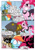 Size: 2460x3504 | Tagged: safe, artist:mohawkrex, artist:whysoseriouss, imported from derpibooru, angel bunny, carrot top, derpy hooves, discord, fluttershy, golden harvest, lily, lily valley, pinkie pie, rainbow dash, earth pony, pegasus, pony, comic:a piece of pie, anarchy, choker, colored, comic, female, grin, mare, nose piercing, piercing, punkie pie, rocket, smiling, spiked choker, the horror