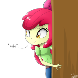 Size: 1500x1500 | Tagged: safe, artist:graytyphoon, imported from derpibooru, apple bloom, equestria girls, female, solo