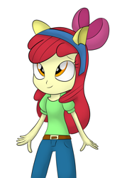 Size: 2200x3200 | Tagged: safe, artist:graytyphoon, imported from derpibooru, apple bloom, equestria girls, female, solo