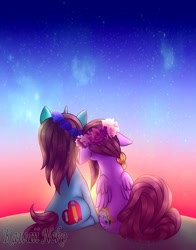 Size: 1002x1280 | Tagged: safe, artist:irisha97, imported from derpibooru, oc, oc only, female, lesbian