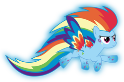 Size: 1352x898 | Tagged: safe, artist:kimberlythehedgie, imported from derpibooru, rainbow dash, colored wings, female, multicolored wings, rainbow power, rainbow wings, simple background, solo, transparent background, vector, wings