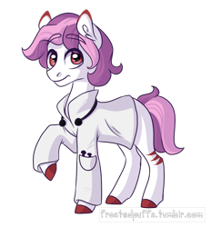 Size: 694x714 | Tagged: safe, artist:frostedpuffs, imported from derpibooru, oc, oc only, earth pony, pony, male, solo, stallion