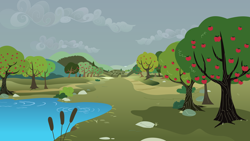 Size: 8000x4500 | Tagged: safe, imported from derpibooru, absurd resolution, background, labyrinth, pond, tree