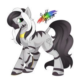 Size: 3300x3300 | Tagged: safe, artist:scarlet-spectrum, imported from derpibooru, oc, oc only, oc:jewel stand, zebra, simple background, solo, transparent background