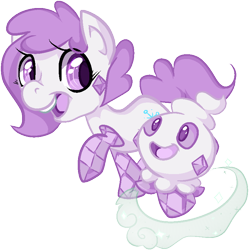 Size: 800x800 | Tagged: safe, artist:paintsplatter, imported from derpibooru, vanillite, pokémon, ponified, video game