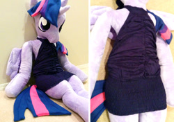 Size: 1500x1053 | Tagged: safe, artist:bigsexyplush, imported from derpibooru, twilight sparkle, anthro, anthro plushie, clothes, dress, irl, photo, plushie, sexy, twilight sparkle (alicorn)