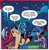 Size: 783x801 | Tagged: safe, artist:brendahickey, idw, imported from derpibooru, decepticolt, goldcap, rainbow dash, twilight sparkle, zappityhoof, alicorn, pony, spoiler:comic, spoiler:comicff25, butt, female, mare, plot, twilight sparkle (alicorn)