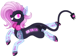 Size: 4427x3275 | Tagged: safe, artist:cayfie, imported from derpibooru, original species, headphones, lava speaker, ponified, solo