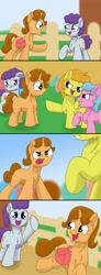 Size: 1500x4093 | Tagged: safe, artist:floofyfoxcomics, imported from derpibooru, oc, oc only, oc:autumn science, oc:glimmering star, oc:glitzy show, oc:sparkling alchemy, cycles of autumn, comic, female, filly, school, story in the comments