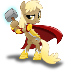 Size: 6028x6433 | Tagged: safe, artist:tajarnia, imported from derpibooru, mjölna, earth pony, pony, .svg available, absurd resolution, armor, female, mare, simple background, solo, transparent background, vector