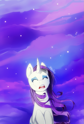 Size: 617x900 | Tagged: safe, artist:skyeypony, imported from derpibooru, part of a set, rarity, crying, female, sad, solo, windswept mane