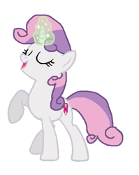 Size: 424x533 | Tagged: safe, artist:diana173076, imported from derpibooru, sweetie belle, cutie mark, female, open mouth, simple background, singing, solo, the cmc's cutie marks, white background