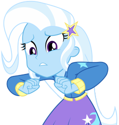 Size: 6854x7200 | Tagged: safe, artist:greenmachine987, imported from derpibooru, trixie, equestria girls, absurd resolution, female, simple background, solo, transparent background, vector