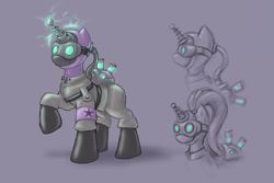 Size: 1800x1200 | Tagged: safe, artist:cyrilunicorn, imported from derpibooru, starlight glimmer, pony, command and conquer, communism, female, mind control, ponified, red alert, red alert 2, solo, stalin glimmer, video game, yuri glimmer