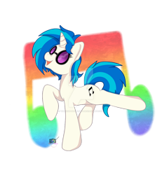 Size: 1024x1107 | Tagged: safe, artist:thenightstarlight, imported from derpibooru, dj pon-3, vinyl scratch, female, solo, watermark