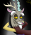 Size: 1358x1535 | Tagged: safe, artist:jj-snake, imported from derpibooru, discord, male, solo
