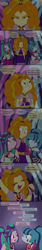 Size: 1024x6024 | Tagged: safe, artist:queentigrel, imported from derpibooru, adagio dazzle, aria blaze, sonata dusk, equestria girls, comic, drunk, fusion, glass, party, steven universe, the dazzlings