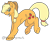 Size: 972x822 | Tagged: safe, artist:kenaidraws, imported from derpibooru, applejack, female, simple background, solo, transparent background, unshorn fetlocks