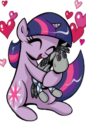 Size: 466x669 | Tagged: safe, artist:brendahickey, edit, idw, imported from derpibooru, smarty pants, twilight sparkle, spoiler:comic, spoiler:comic40, background removed, cute, female, filly, filly twilight sparkle, heart, simple background, solo, transparent background, twiabetes