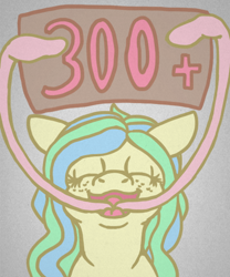 Size: 500x600 | Tagged: safe, artist:aisu-isme, imported from derpibooru, oc, oc only, oc:kala marie, squid, ask the creepy ponies, open mouth, tentacles