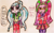 Size: 3126x1958 | Tagged: safe, artist:blazingdazzlingdusk, imported from derpibooru, aria blaze, sugarcoat, equestria girls, friendship games, rainbow rocks, alternate clothes, alternate costumes, drawing, requested art, traditional art