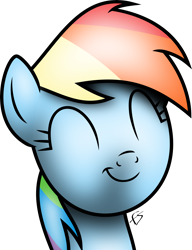 Size: 4000x5200 | Tagged: safe, artist:facelesssoles, imported from derpibooru, rainbow dash, absurd resolution, female, smiling, solo