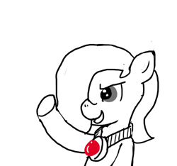 Size: 640x600 | Tagged: safe, artist:ficficponyfic, imported from derpibooru, oc, oc only, oc:emerald jewel, earth pony, pony, colt quest, amulet, boy, child, colt, determination, foal, gambling, hair over one eye, male, story included, young