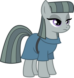 Size: 1024x1074 | Tagged: safe, artist:blah23z, imported from derpibooru, marble pie, maud pie, palette swap