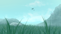 Size: 3000x1687 | Tagged: safe, artist:marsminer, imported from derpibooru, pegasus, pony, canterlot, flying, scenery