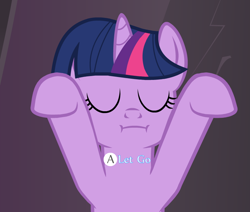 Size: 838x711 | Tagged: safe, artist:age3rcm, imported from derpibooru, twilight sparkle, let go, link, meme, the legend of zelda