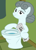 Size: 1556x2173 | Tagged: safe, artist:badumsquish, derpibooru exclusive, imported from derpibooru, oc, oc only, oc:kohlette, object pony, original species, pony, toilet pony, badumsquish strikes again, bathroom, best pony, but why, female, goddammit kraus, looking at you, meme origin, missing, newspaper, patting, ponified, request, requested art, smiling, solo, story in the comments, toilet, wat