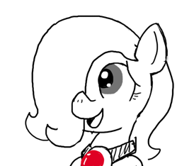 Size: 640x600 | Tagged: safe, artist:ficficponyfic, imported from derpibooru, oc, oc only, oc:emerald jewel, earth pony, pony, colt quest, amulet, child, colt, cyoa, femboy, foal, hair over one eye, male, story included, talking, trap, unsure