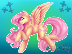 Size: 1600x1200 | Tagged: safe, artist:andreakawaiineko, imported from derpibooru, fluttershy, anatomically incorrect, female, solo