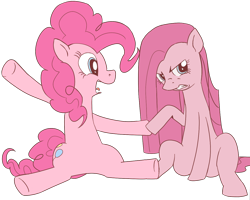 Size: 1280x1024 | Tagged: safe, artist:frankier77, imported from derpibooru, pinkie pie, duality, pinkamena diane pie