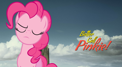 Size: 2560x1400 | Tagged: safe, artist:elchicopony, imported from derpibooru, pinkie pie, better call saul, breaking bad, saul goodman