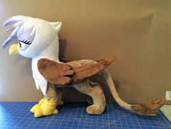 Size: 1024x768 | Tagged: safe, artist:plushpuppy, artist:plushypuppy, imported from derpibooru, gilda, griffon, irl, photo, plushie, solo