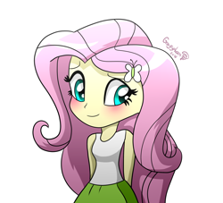 Size: 2200x2000 | Tagged: safe, artist:graytyphoon, imported from derpibooru, fluttershy, equestria girls, blushing, female, solo