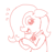 Size: 640x600 | Tagged: safe, artist:ficficponyfic, imported from derpibooru, oc, oc only, oc:emerald jewel, earth pony, pony, colt quest, amulet, child, colt, femboy, foal, guilt, guilty, hair over one eye, male, story included, sweat, sweatdrop, trap, unsure