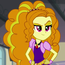 Size: 720x720 | Tagged: safe, imported from derpibooru, screencap, adagio dazzle, equestria girls, rainbow rocks, cropped, female, solo