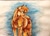 Size: 4236x3069 | Tagged: safe, artist:artmadebyred, imported from derpibooru, applejack, chest fluff, female, fluffy, snow, snowfall, solo, traditional art, watercolor painting