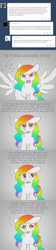 Size: 696x3120 | Tagged: safe, artist:aisu-isme, imported from derpibooru, oc, oc only, oc:artbeat, ask the creepy ponies, angry