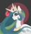 Size: 618x691 | Tagged: safe, artist:nottex, imported from derpibooru, princess celestia, bauble, female, ornament, solo