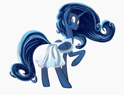 Size: 1221x938 | Tagged: safe, artist:nottex, imported from derpibooru, princess luna, clothes, dress, female, solo