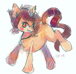 Size: 1280x1259 | Tagged: safe, artist:cherivinca, imported from derpibooru, oc, oc only, pony, solo