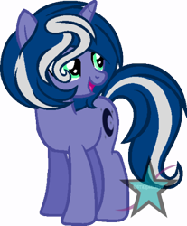 Size: 400x484 | Tagged: safe, artist:t-aroutachiikun, imported from derpibooru, oc, oc only, oc:moonlit gleam, pony, unicorn, female, mare, solo