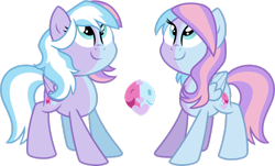 Size: 1024x620 | Tagged: safe, artist:frozenstar37615, imported from derpibooru, oc, oc only, oc:double love, pegasus, pony, multicolored coat, reference sheet, simple background, solo, transparent background, vector