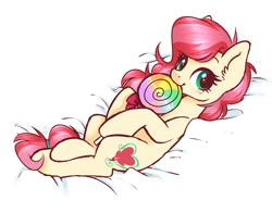 Size: 1280x1006 | Tagged: safe, artist:hawthornss, imported from derpibooru, oc, oc only, oc:bleeding heart, candy, cute, food, lollipop, solo, sucker